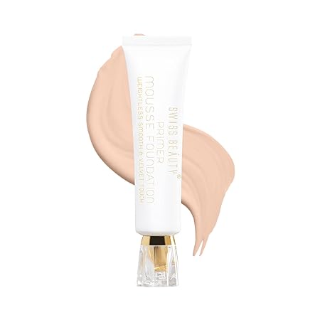 SWISS BEAUTY MOUSSE FOUNDATION WITH PRIMER